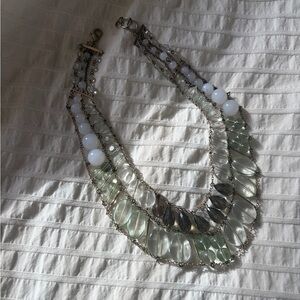 Banana Republic Beaded Statement Necklace